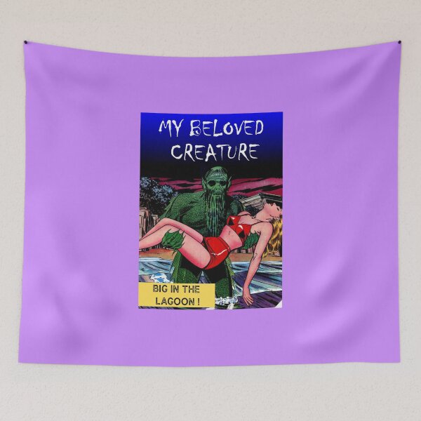 Item preview, My beloved creature - Retro horror comic designed and sold by Alex Starcatcher.