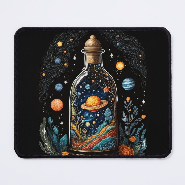Item preview, amazing design space planets in a bottle designed and sold by asmaa gamal.