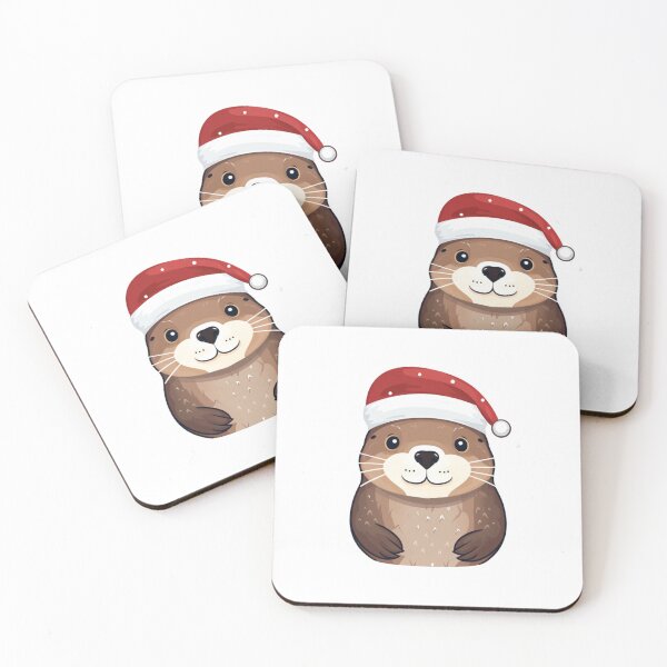 Item preview, Christmas otter designed and sold by PawelNature.