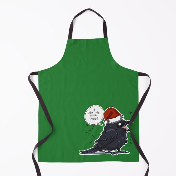 Item preview, Santa Crow All Shiny Things Shall be Mine designed and sold by myanko.