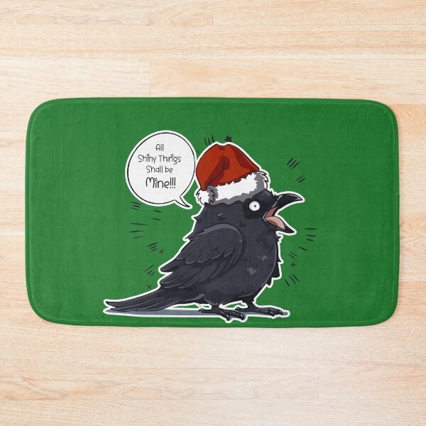 Item preview, Santa Crow All Shiny Things Shall be Mine  designed and sold by myanko.