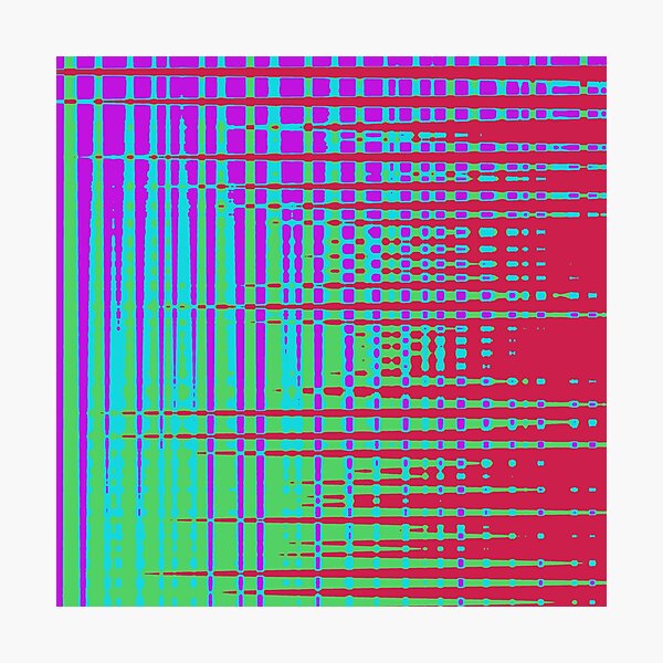 Item preview, Colorful Geometric print designed and sold by SomeCoolShop.