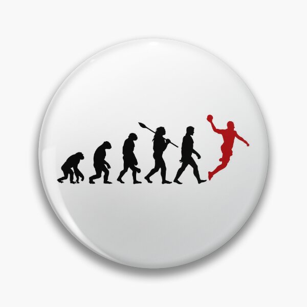 Item preview, Funny Hanball Human Evolution of Man designed and sold by fomodesigns.