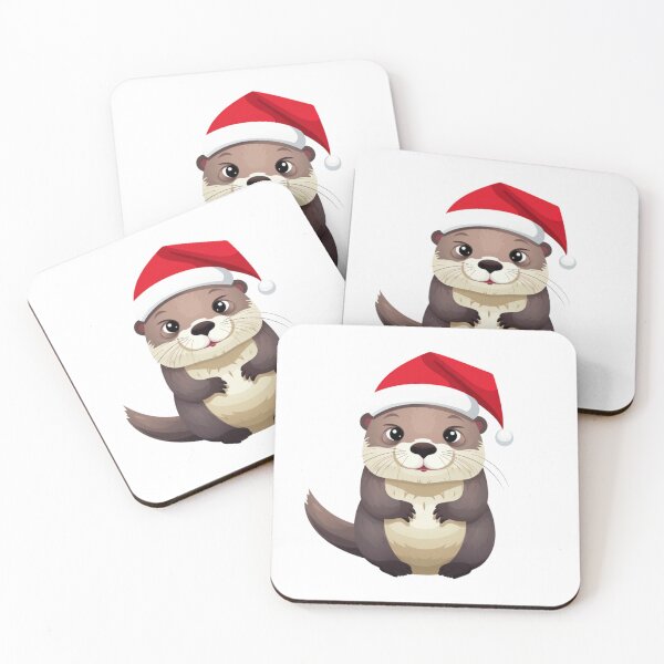 Item preview, Christmas otter designed and sold by PawelNature.