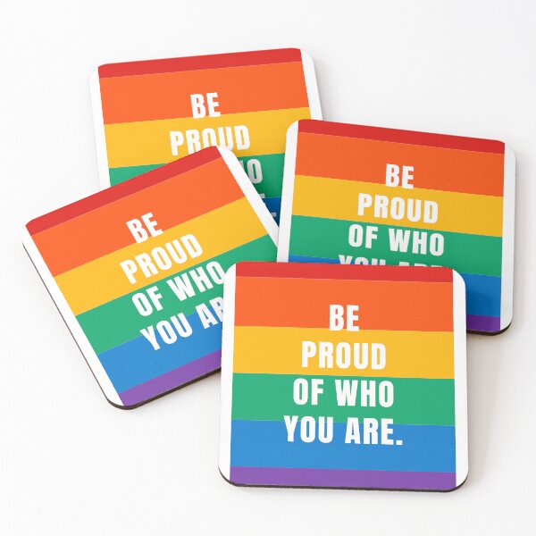 Item preview, BE PROUD OF WHO YOU ARE designed and sold by GeekitCool.
