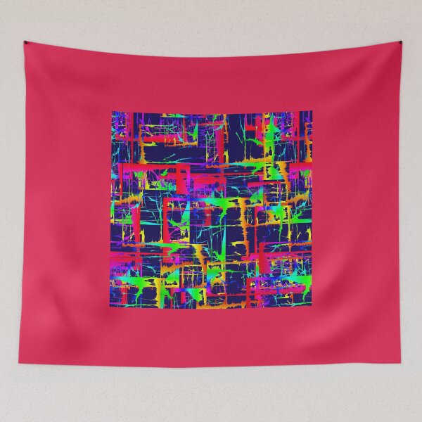 Item preview, Colorful Red Mix Patterns  designed and sold by RoyalSunGate.
