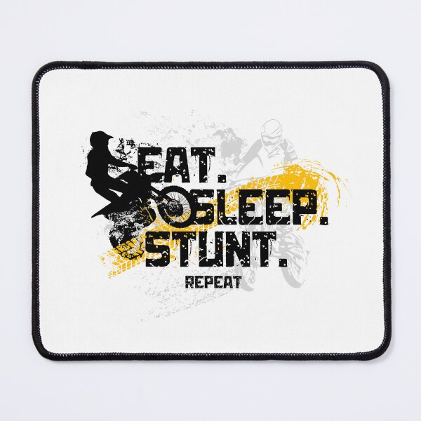 Item preview, Eat Sleep Stunt repeat designed and sold by CyleNTT.