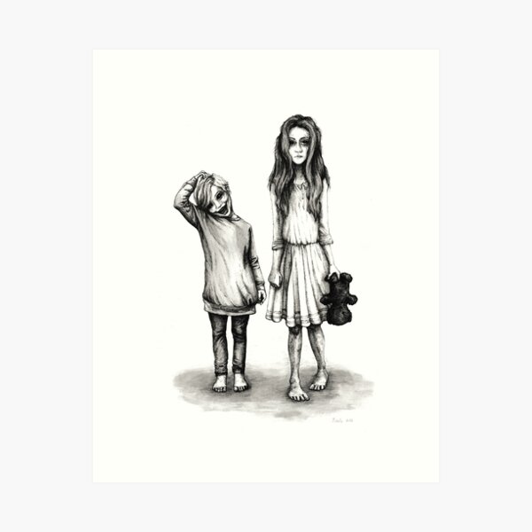 Black Eyed Kids, Original Drawing, Sketch Pad, Sketches, Divine Mania 