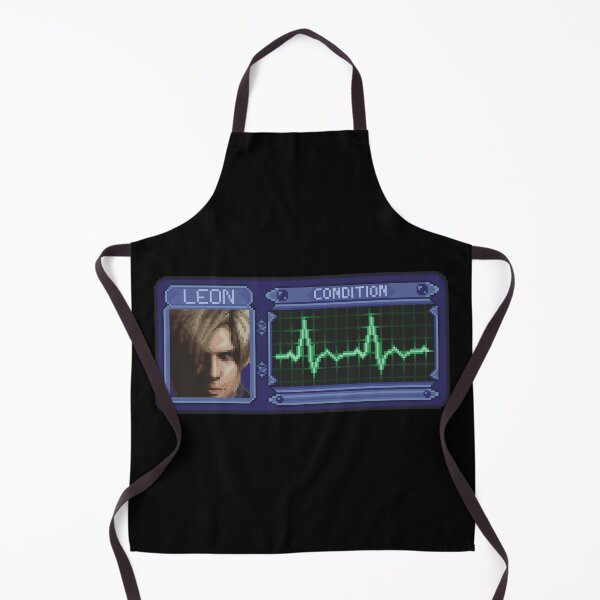 Item preview, Resident Evil Leon Kennedy Pixel Art designed and sold by AlleenasPixels.