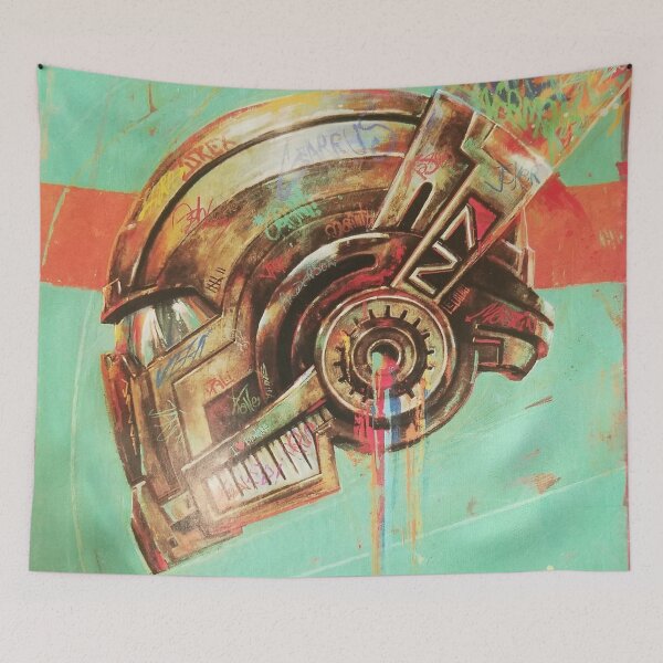 Item preview, Graffiti N7 Helmet designed and sold by ThirteenthSoul.