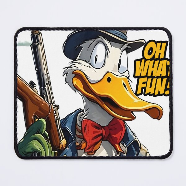 Item preview, Duck And Gun Oh What Fun Funny Duck  designed and sold by KitonicTees.