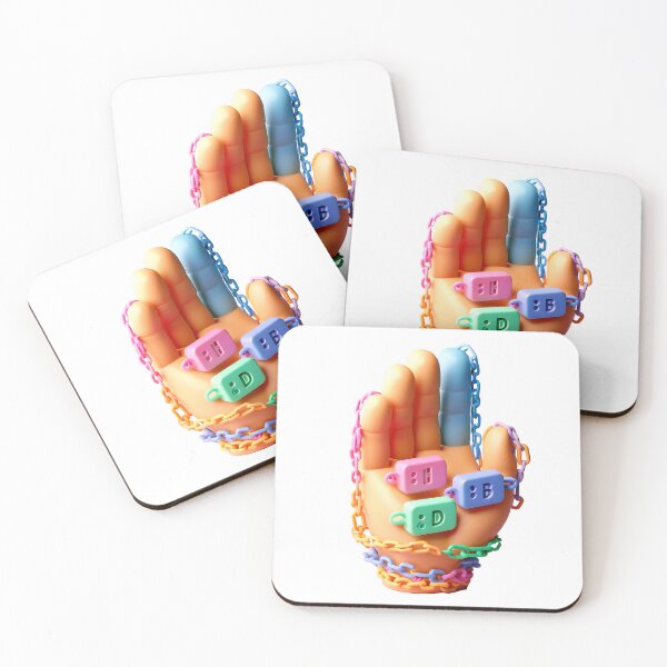 Item preview, Hand with HBD Plaques designed and sold by Glariix.