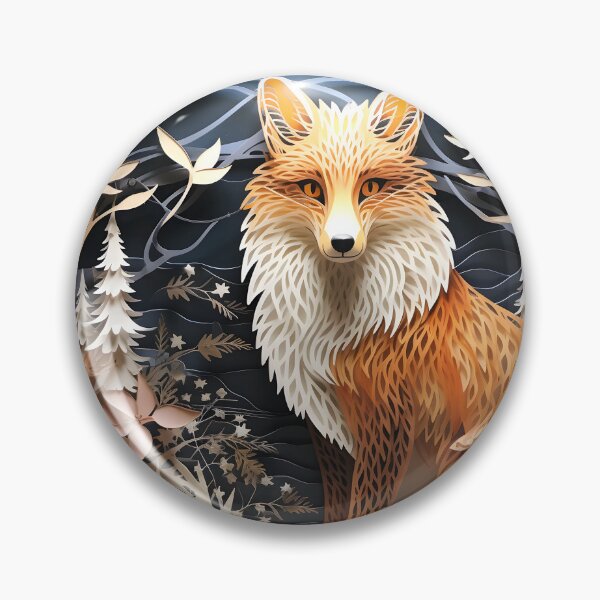 Item preview, Winter fox designed and sold by LittleFirework.