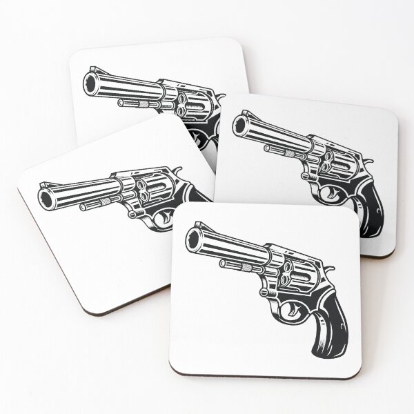Item preview, Silhouette Retro Gun designed and sold by Islanr.