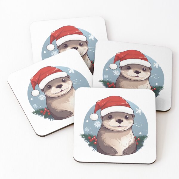 Item preview, Christmas otter designed and sold by PawelNature.