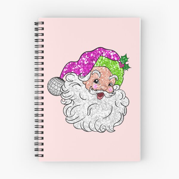 Item preview, Retro Santa Face Sweatshirt, Sparkle Santa Shirt,  by DAM Creative designed and sold by DAM Creative ⭐⭐⭐⭐⭐.