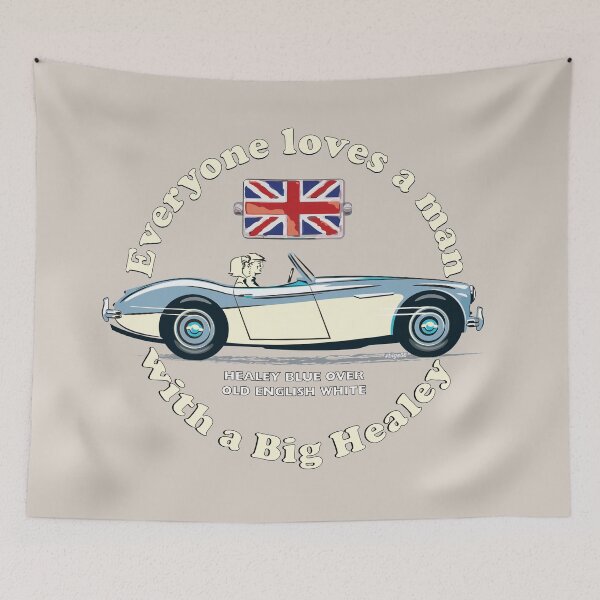 Item preview, Every one loves a man with a Big Healey designed and sold by Bigs66.