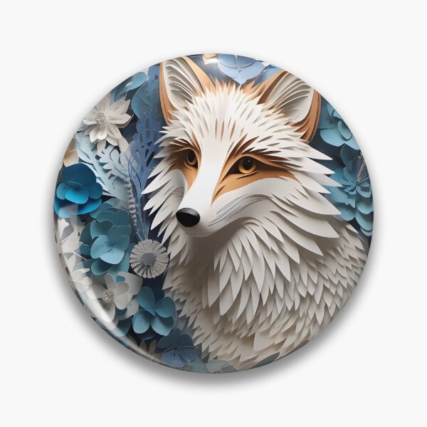 Item preview, Icy winter fox designed and sold by LittleFirework.