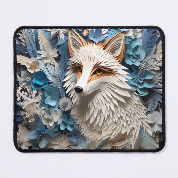 Item preview, Icy winter fox designed and sold by LittleFirework.