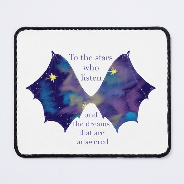 Item preview, Rhysand wings- quote from A Court of Thorns and Roses designed and sold by Apricity-.