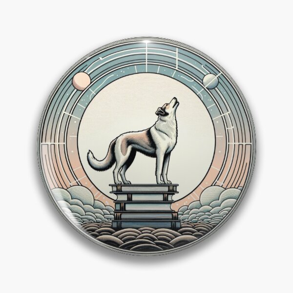 Item preview, Canine Cosmic Curator designed and sold by AnCollection.