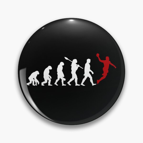 Item preview, Handball Player Evolution of Man Funny designed and sold by fomodesigns.