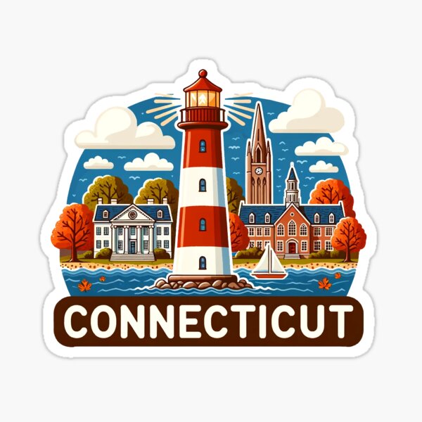 Item preview, Connecticut designed and sold by Wander Designs.