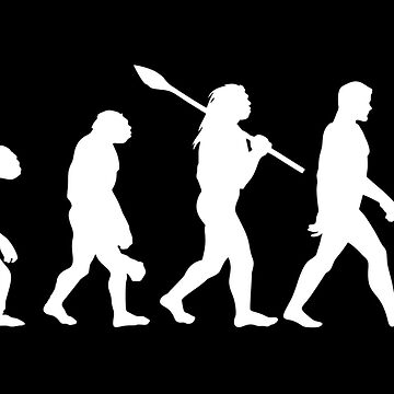 Artwork thumbnail, Handball Player Evolution of Man Funny by fomodesigns