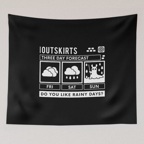 Item preview, The Slugcat Weather Forecast designed and sold by Lagelantee.