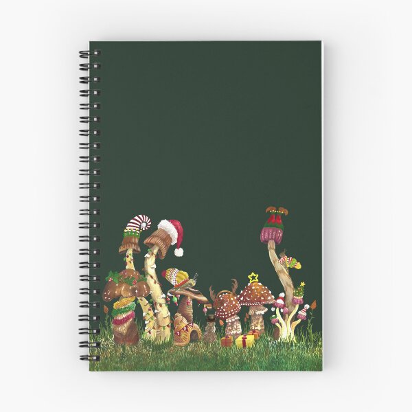 Aperçu de l'œuvre Forêt de Noël aux champignons créée et vendue par ReaDillo.