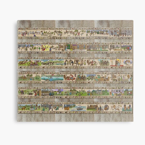 The whole Gabeaux Tapestry Metal Print