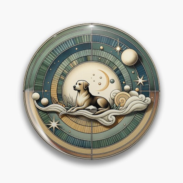 Item preview,  Navigator Pup Amidst Stars designed and sold by AnCollection.
