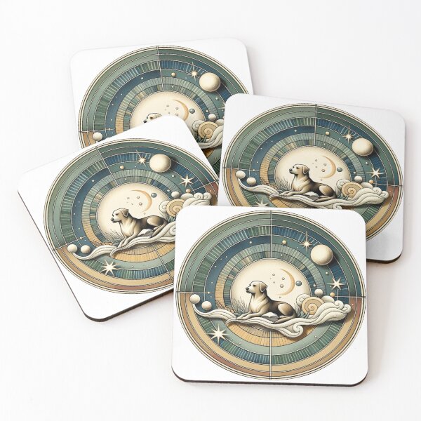 Item preview,  Navigator Pup Amidst Stars designed and sold by AnCollection.