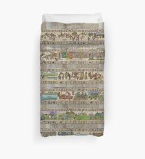 The whole Gabeaux Tapestry - story of Outlander Duvet Cover
