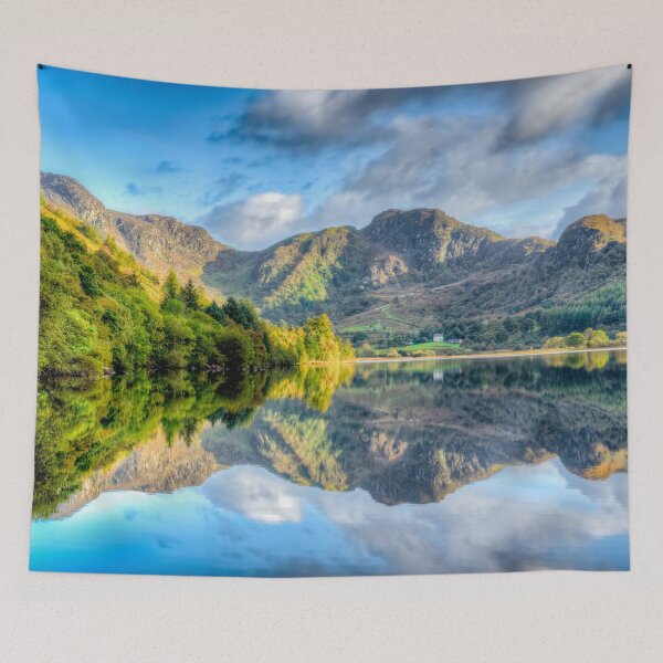 Item preview, Autumn Reflections Crafnant Lake Wales designed and sold by AJEvans.