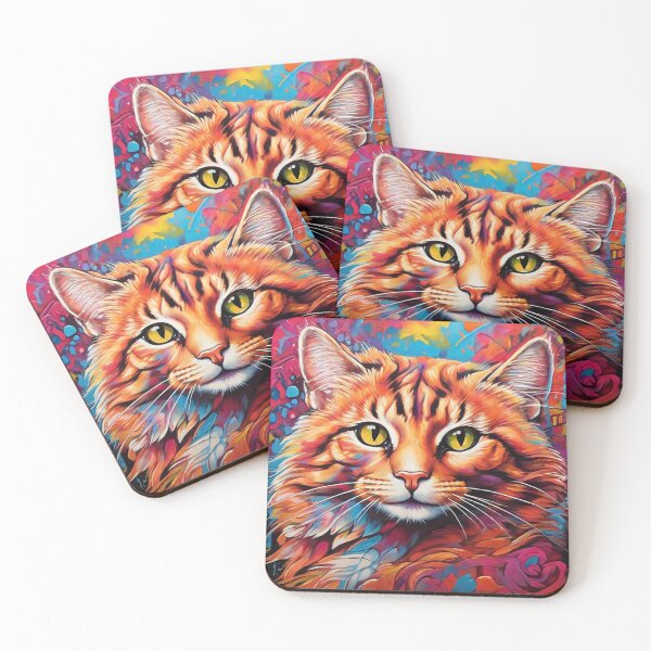 Item preview, cat designed and sold by Modernaiart.
