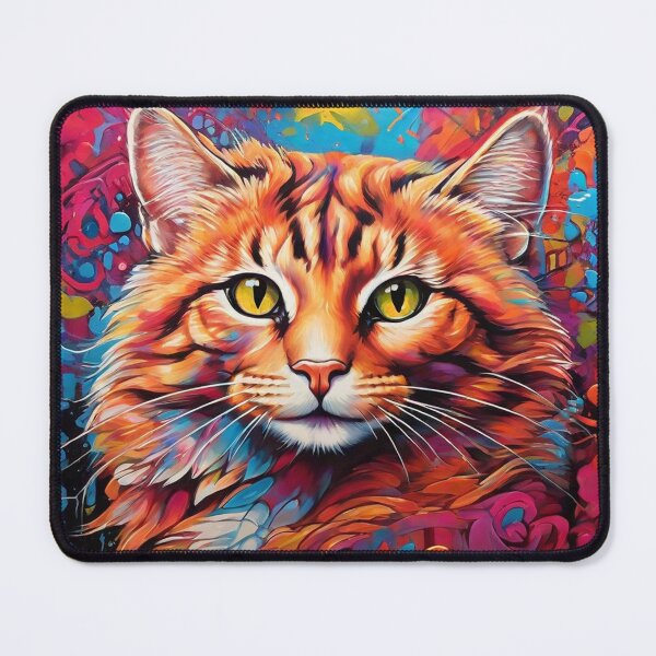 Item preview, cat designed and sold by Modernaiart.