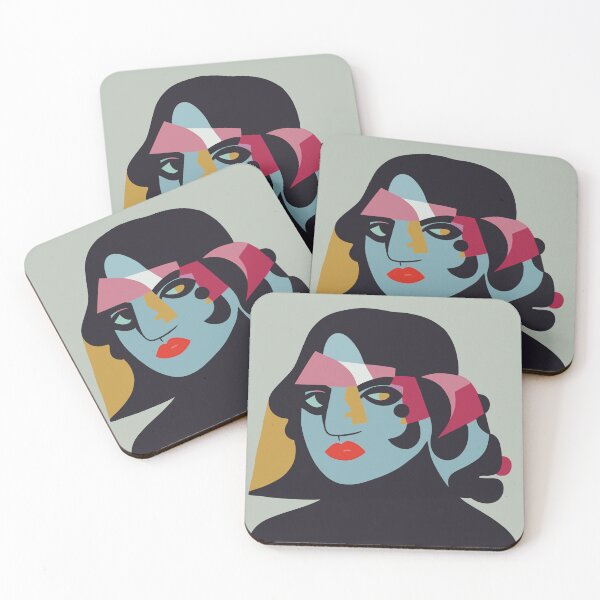 Item preview, Saige - Cubism Portrait designed and sold by velvetearth.