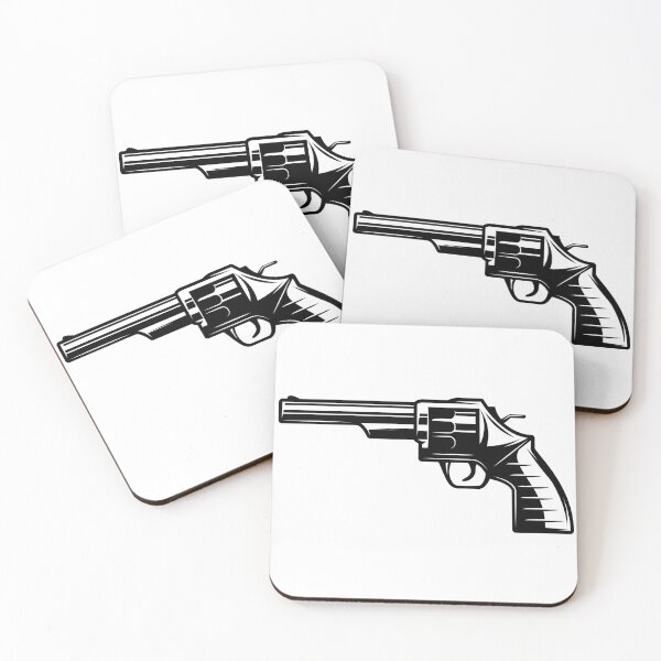 Item preview, Black Retro Gun designed and sold by Islanr.