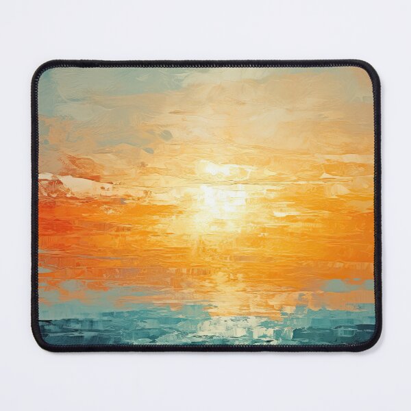 Artikelvorschau, Entdecken Sie "Simplistic & Minimalistic Vintage Sunset" Abstrakte Kunst entworfen und verkauft von ArtificialGenes.