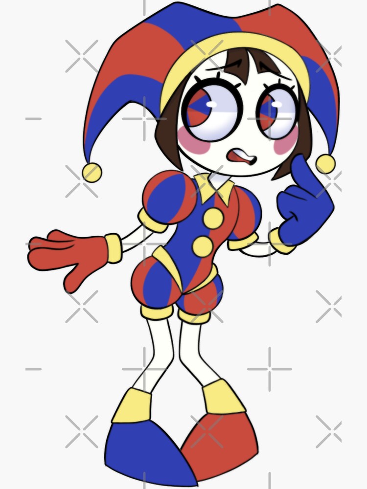 Pomni The Amazing Digital Circus Sticker For Sale By Beazzlbug Redbubble 8908