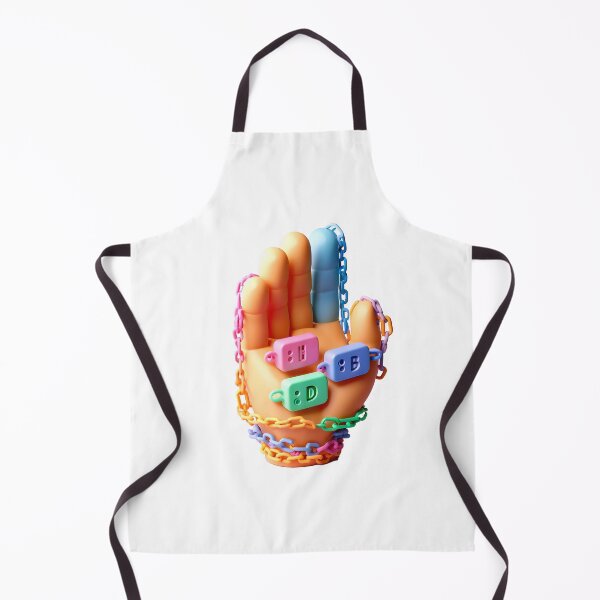 Item preview, Hand with HBD Plaques designed and sold by Glariix.
