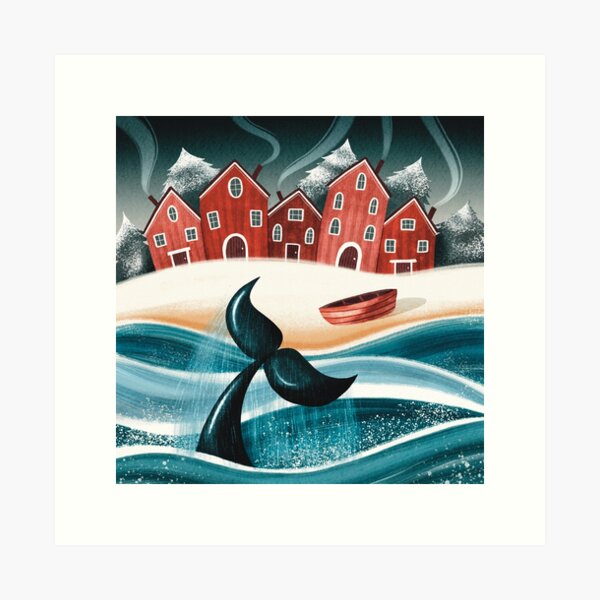 Whale Sighting Art Print