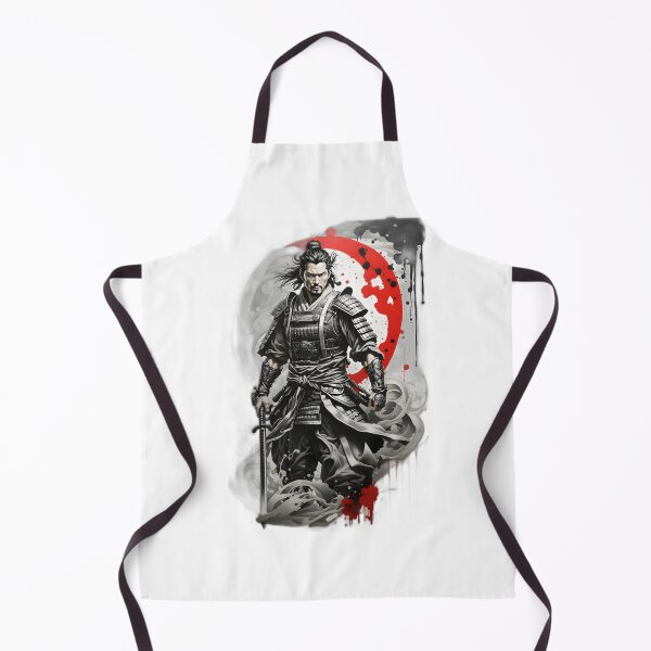 Item preview, Samurai Warrior Tattoo Art Design designed and sold by TrendiKloset.
