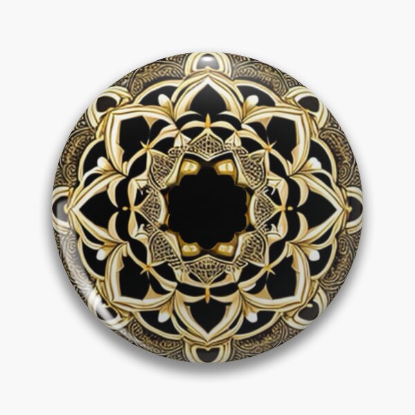 Item preview, Luxurious Golden Mandala pattern designed and sold by EasyPrints337.