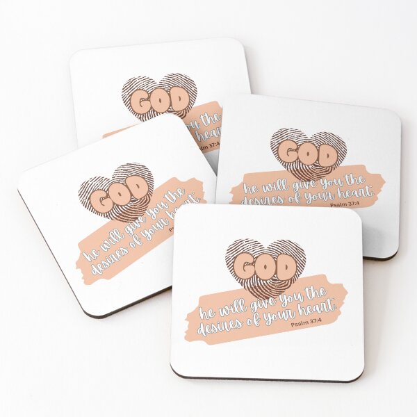 Item preview, Psalm 37-4 designed and sold by DesignGraceLove.