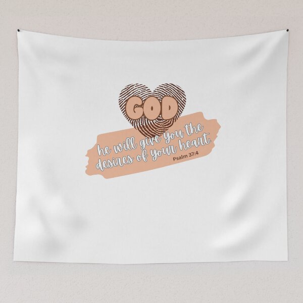 Item preview, Psalm 37-4 designed and sold by DesignGraceLove.