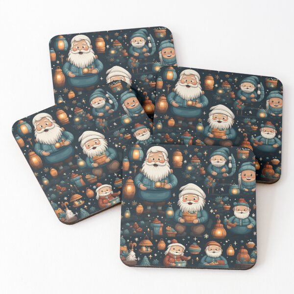 Item preview, Santa's Workshop, Christmas paper, seamless pattern No.014 designed and sold by GoDATAP.