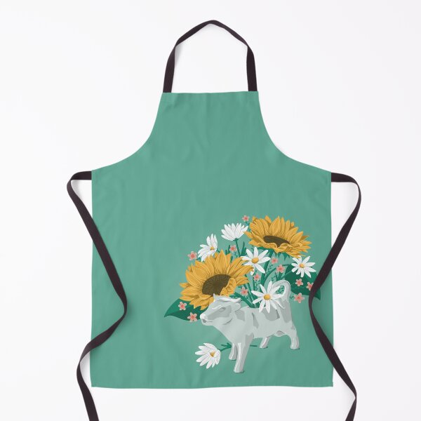 Item preview, Cow Creamer Sunflower and Daisy Bouquet designed and sold by KatrinaJeanC.