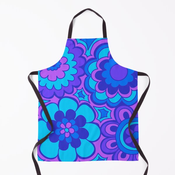 Item preview, 239 Seventies Flowers Purple designed and sold by Cressidacarr.